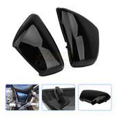 Capac carena baterie motociclete pentru Yamaha XV 700 750 1000 1100 Virago 1984-up Capac lateral stanga si dreapta Capac de protectie negru
