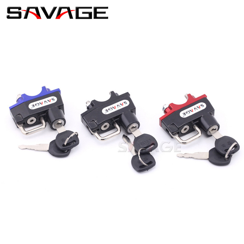 Sisakzár motorkerékpárhoz HONDA CBR 500R 1100XX ST1300 CTX 700 1300 NC 700 750 S/DCT/X Tartozékok lopásgátló kormánybilincshez