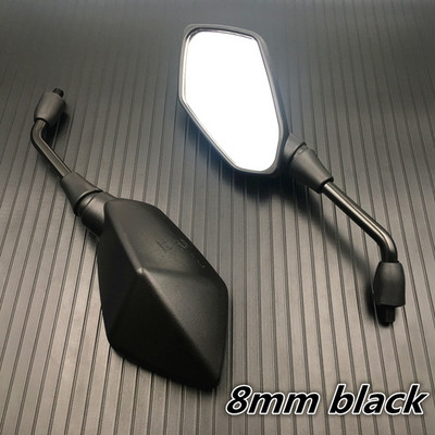 Universális 8 mm-es 10 mm-es motorkerékpár tükör roller E-bike visszapillantó tükrök 2 db/pár elektromobil hátoldali domború tükör