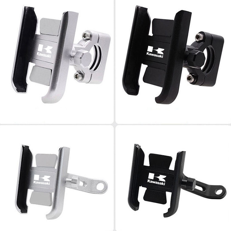 Motociklo vairo mobiliojo telefono laikiklis GPS stovo laikiklis, skirtas Kawasaki Z300 Z650 Z750 Z800 Z900 ER-6N ER-6F Versys 650 1000 X300