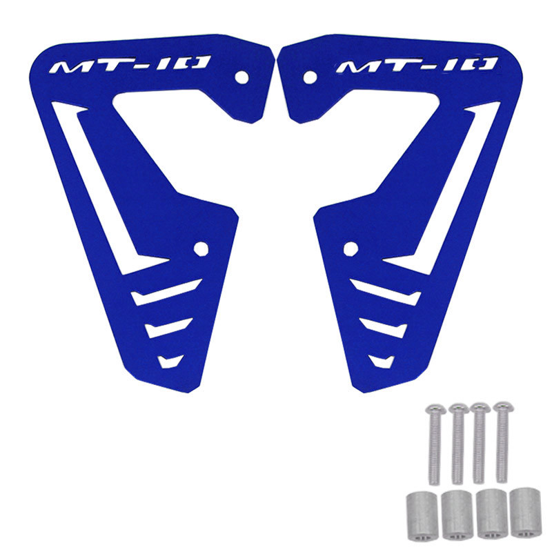 A YAMAHA MT10 MT-10 MT 10 FZ-10 2015 2016 2017 2018 2019 2020 motorkerékpár-tartozékok radiátor oldalvédő fedőlemez védőelemhez
