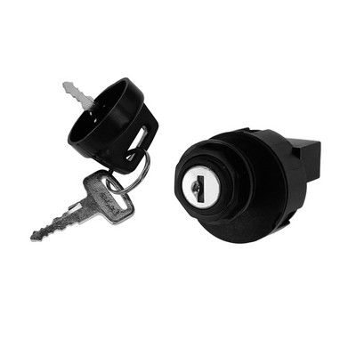 Motociklo plastikinis 6 kontaktų uždegimo užrakto raktų jungiklio rinkinys juodas keturračiui, skirtas Polaris Sportsman 500 2000 2001 m.