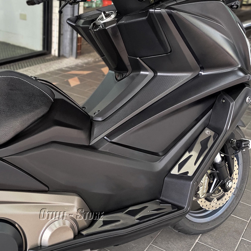 Čierna opierka na pedál pre motocykel 2017 2018 2019 2020, súpravy stúpačiek, schodík pre KYMCO AK550 AK 550 ak550