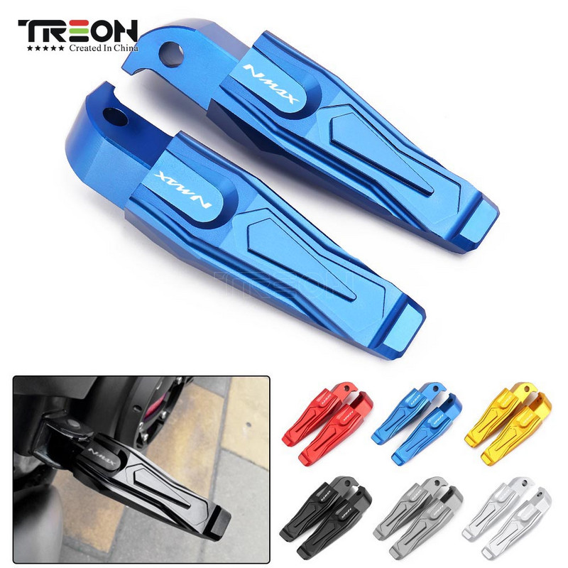 Pre YAMAHA NMAX155 nmax 155 NMAX 125 2015 -2017 2018 2019 2020 2021 Príslušenstvo k motocyklom CNC stupačky pre zadných spolujazdcov