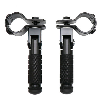 Alconstar - CNC hliníkový diel na motocykel, 8 mm univerzálne pedále, skladacia opierka na nohy pre motocykle, mopedy, motokáry, skútre