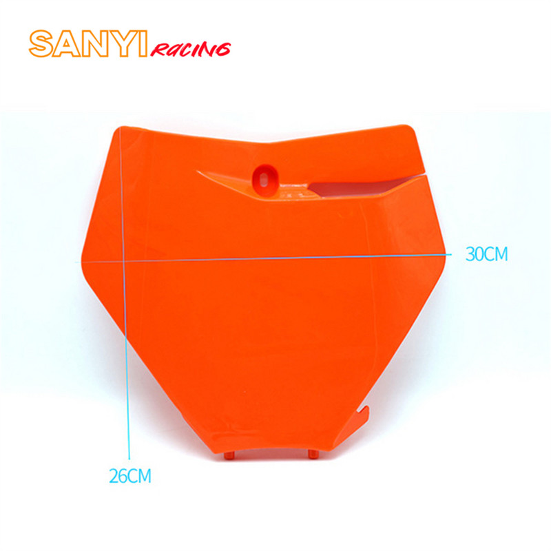 Plastový kryt predného evidenčného čísla motocykla pre KTM 125 150 250 350 450 SX XC-F SX-F 2016-2017 Motokros Enduro Dirt Bike