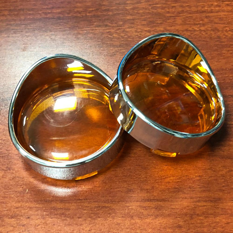 Előlap Visor Irányjelző előlapok Króm Smoke Borostyán Vörös Lencsevédő Harley Softail Sportster Touring Sportster Dyna V-Rodhoz