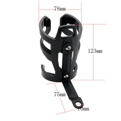 Univerzális motorkerékpár tartozékok Crash Bar vizespalack BMW KAWASAKI YAMAHA Honda Guard ivópohár tartó tartóhoz