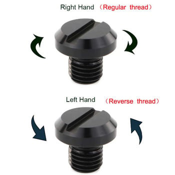 2PCS Универсален M10*1.25 винтови болтове за тапа за отвор за огледало за мотоциклет за Yamaha Honda Kawasaki Suzuki BMW Aprilia Ducati