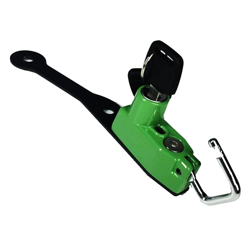 Motorkerékpár sisakzár Hat színű oldalsó lopásgátló védelem 2 kulccsal, illik a Yamaha MT-07 2014-2019，FZ-07 14-17, FJ-07 14-16 típusokhoz