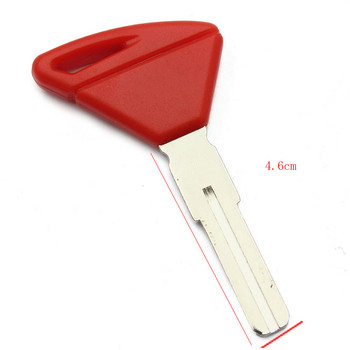 Key Cut Blade Cut Blade μπορεί να φορτωθεί με μάρκες 1 κενά κλειδιά μοτοσυκλέτας για Aprilia RSV4 Tuono Dorsoduro 750 1200 Plastic Metal