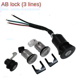 Tárolószerszám farokdoboz Általános célú, kiváló minőségű motorkerékpár csomagtartó zárhoz, hátsó zár elektromos autó csomagtartó zárhoz