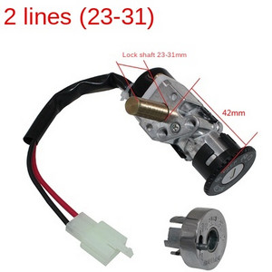 Tárolószerszám farokdoboz Általános célú, kiváló minőségű motorkerékpár csomagtartó zárhoz, hátsó zár elektromos autó csomagtartó zárhoz