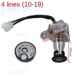 Tárolószerszám farokdoboz Általános célú, kiváló minőségű motorkerékpár csomagtartó zárhoz, hátsó zár elektromos autó csomagtartó zárhoz