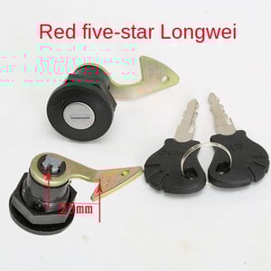 Tárolószerszám farokdoboz Általános célú, kiváló minőségű motorkerékpár csomagtartó zárhoz, hátsó zár elektromos autó csomagtartó zárhoz