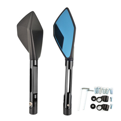 CNC ALUMINIJSKI prilagođeni retrovizor motocikla 8 mm 10 mm za KAWASAKI z750 NINJA250 HONDA R1 R6 FZ6 SUZUKI YAMAHA