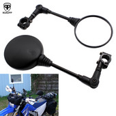ROAOPP Ogledalo motocikla 22MM Ručka krajnja ogledala za Yamaha Suzuki Ducati Kawasaki BMW Buell KTM Dual Sport Dirt Bikes ATV