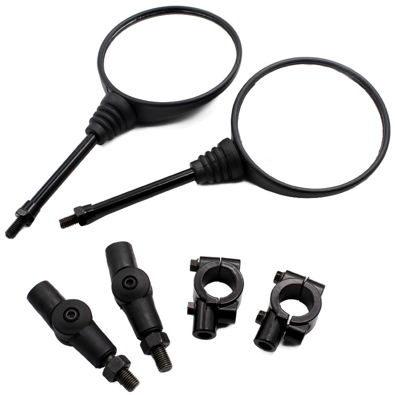 ROAOPP Ogledalo motocikla 22MM Ručka krajnja ogledala za Yamaha Suzuki Ducati Kawasaki BMW Buell KTM Dual Sport Dirt Bikes ATV