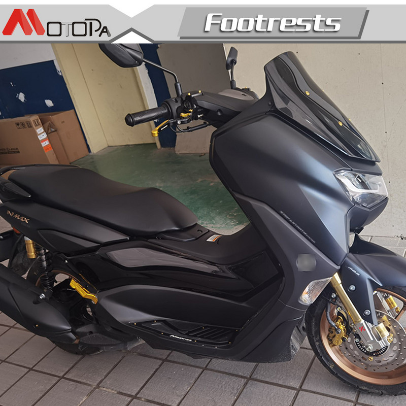Príslušenstvo pre motocykle XMAX, opierka na nohy pre spolujazdca vzadu, kolíky na opierky nôh pre zadné pedále, protišmykové pedále pre YAMAHA XMAX 125 250 300 400