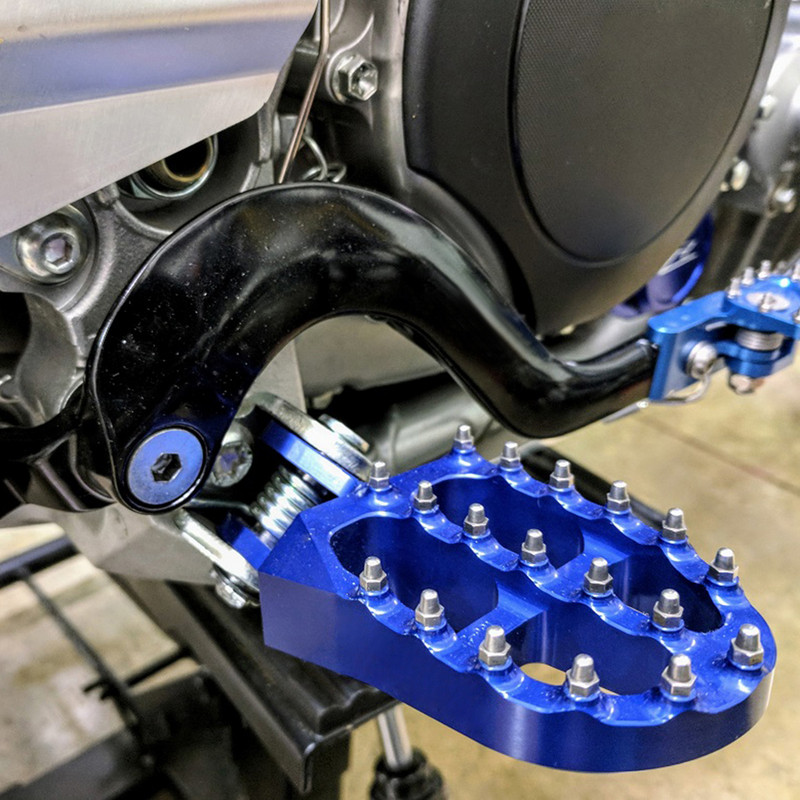 1x pár 57 mm-es lábtartók lábtámasz pedálok Yamaha WR250R WR250X WR 250R 250X 2007-2021 2020 2019 2018 motorkerékpár-tartozékokhoz