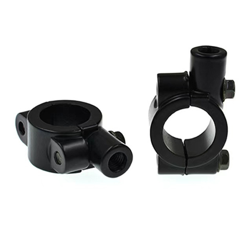 1 db 8/10 mm-es motorkerékpár visszapillantó tükör tükör tartó konzol alumínium ötvözet kormány tükör tartó módosítási kiegészítők