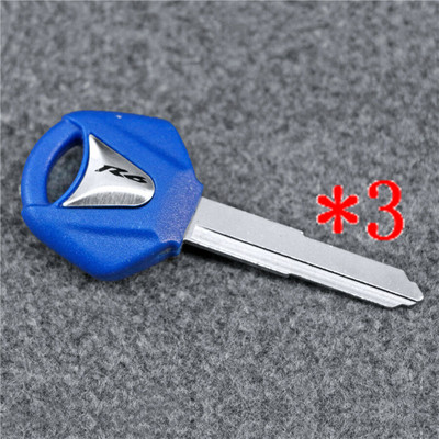 Alkalmas Yamaha YZF R1 R6 FZ1 FZ6 XJR1300 MT01/03 Tmax Nmax Vmax Xmax MT09 FZR NVX JYM üres kulcshoz vágatlan