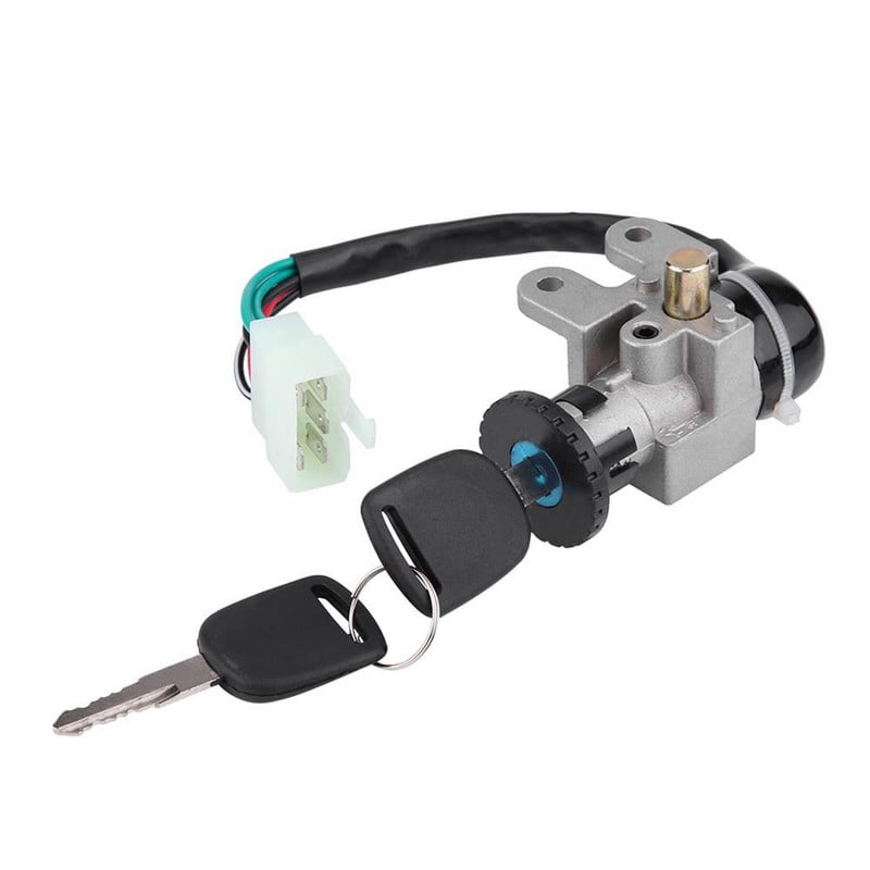 Ключ за заключване на ключ за запалване Комплект капачки за газов резервоар за GY6 50cc Jonway Taotao Roketa скутер мотопед велосипед