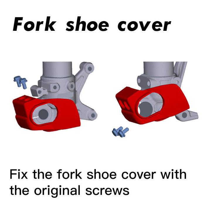 1 pár első villacipővédő védőburkolat Yamaha YZ125 YZ250 YZ250F YZ450F 2008-2021 YZ250FX YZ450FX 2021 ABS műanyaghoz