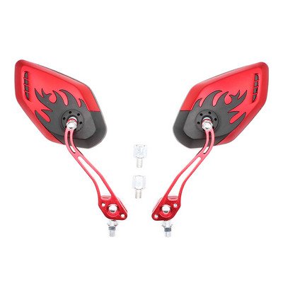 Personalizirana aluminijska legura u boji Univerzalni retrovizor za motocikle Ogledalo za skuter Ogledalo Dodaci za modifikaciju motocikla