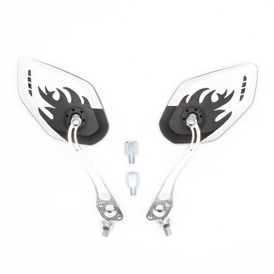 Personalizirana aluminijska legura u boji Univerzalni retrovizor za motocikle Ogledalo za skuter Ogledalo Dodaci za modifikaciju motocikla