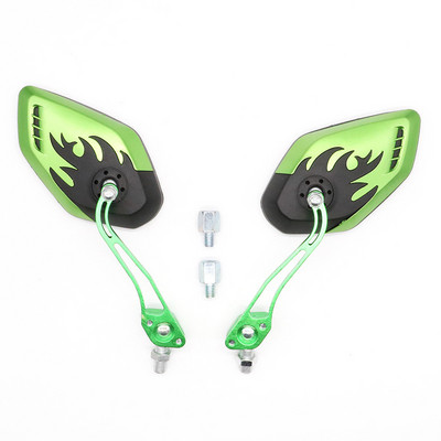 Personalizirana aluminijska legura u boji Univerzalni retrovizor za motocikle Ogledalo za skuter Ogledalo Dodaci za modifikaciju motocikla