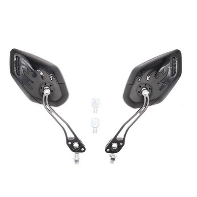 Personalizirana aluminijska legura u boji Univerzalni retrovizor za motocikle Ogledalo za skuter Ogledalo Dodaci za modifikaciju motocikla