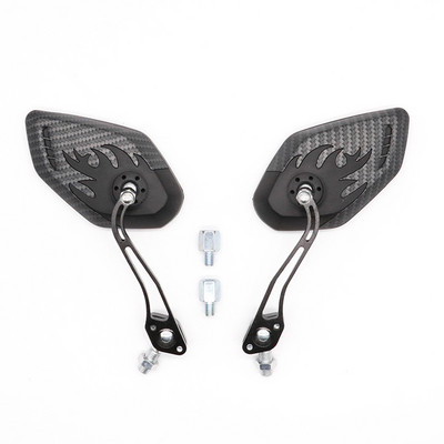 Personalizirana aluminijska legura u boji Univerzalni retrovizor za motocikle Ogledalo za skuter Ogledalo Dodaci za modifikaciju motocikla