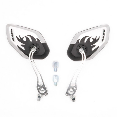 Personalizirana aluminijska legura u boji Univerzalni retrovizor za motocikle Ogledalo za skuter Ogledalo Dodaci za modifikaciju motocikla