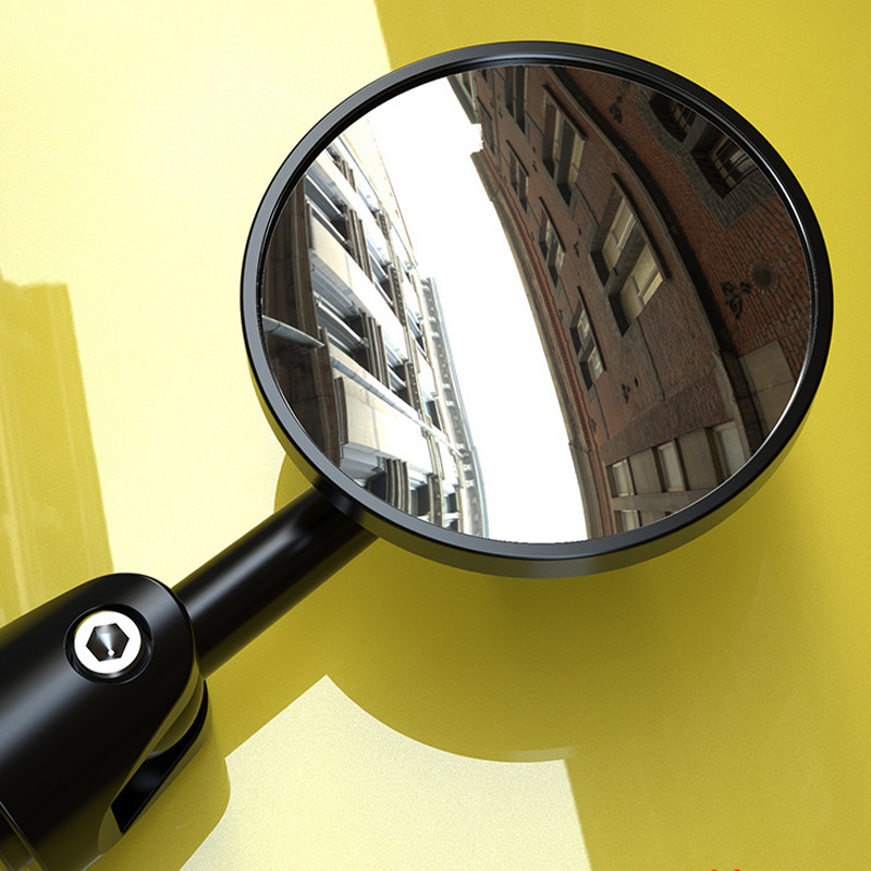 2 tk paari mootorratta tahavaate käepideme otsapeeglid mototarvikud 16 mm universaalne mootorratta juhtraud ümmargune kumer peegel