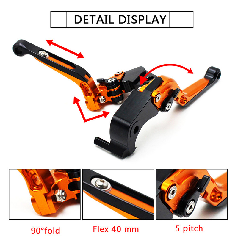 Z 800 mootorratta reguleeritavad kokkupandavad piduri siduri hoovad Juhtraua käepideme käepidemete otsad KAWASAKI Z800 2013 2014 2015 2016 2017 jaoks