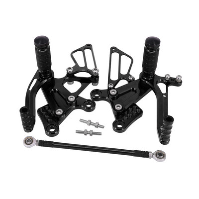Za KAWASAKI NINJA ZX6R ZX-6R ZX 6R 2009-2017 2016 motocikl CNC podesive papučice za noge Stražnji set pedala Rest Rearset papučice