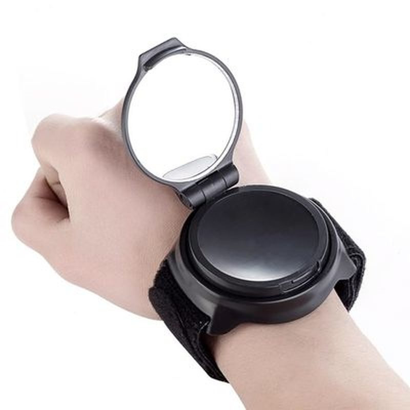 Spätné zrkadlo na bicykel, popruh na zápästie, zrkadlo na bicykli, otočné o 360 stupňov, popruh na zápästie, príslušenstvo na jazdu