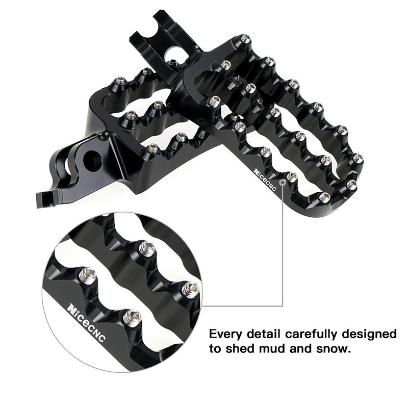 Mootorratta suurendamine pedaalid Sammud Jalatoe pulgad HONDA CRF250X CRF250RX CRF250L CRF450L/X CRF450RX CRF1000L Africa Twin jaoks