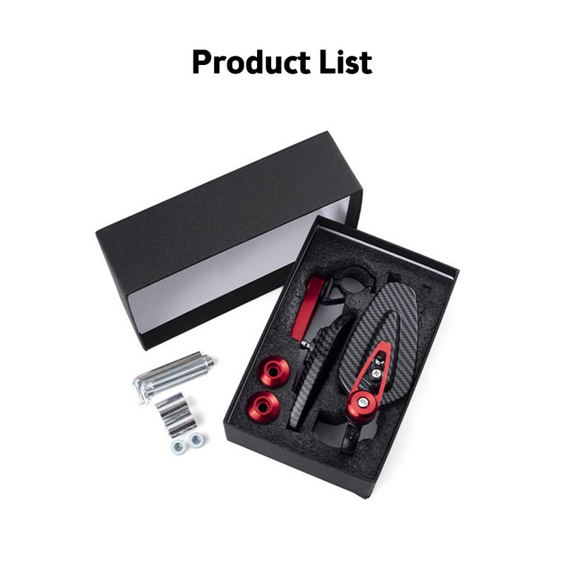 2022. aasta uue mootorratta tahavaatepeegli süsinikkiust mustriga juhtraua peegli modifitseeritud ümberpööratud tagapeegli mootorratta tarvikud