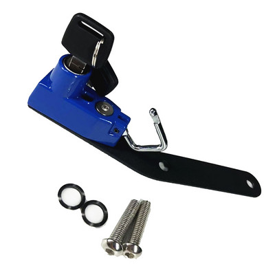 6 spalvų motociklo šalmo užraktas, apsaugantis nuo vagystės su raktais, aliuminio lydinio, tinka SUZUKI GSX-R1000/R L7 GSXR1000 2017 2018 2019 m.