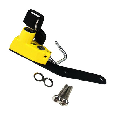 6 spalvų motociklo šalmo užraktas, apsaugantis nuo vagystės su raktais, aliuminio lydinio, tinka SUZUKI GSX-R1000/R L7 GSXR1000 2017 2018 2019 m.