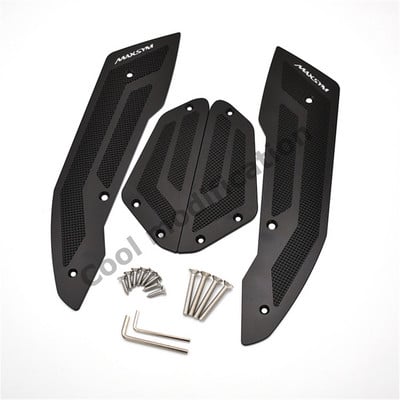 Alkalmas SYM Maxsym400 SYM400 2021 motorkerékpárhoz módosított CNC alumínium ötvözet csúszásgátló pedál lábtartó deszka lábpárnájához