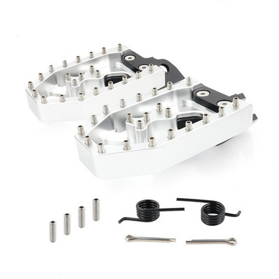 Stúpačky Adventure pre Suzuki DR250 1990-1995 DR350 1990-1999 DR650 1996-2023 CNC zväčšené opierky nôh, široké, hrubé, pedále