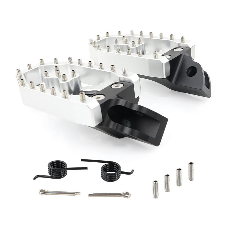 Stúpačky Adventure pre Suzuki DR250 1990-1995 DR350 1990-1999 DR650 1996-2023 CNC zväčšené opierky nôh, široké, hrubé, pedále