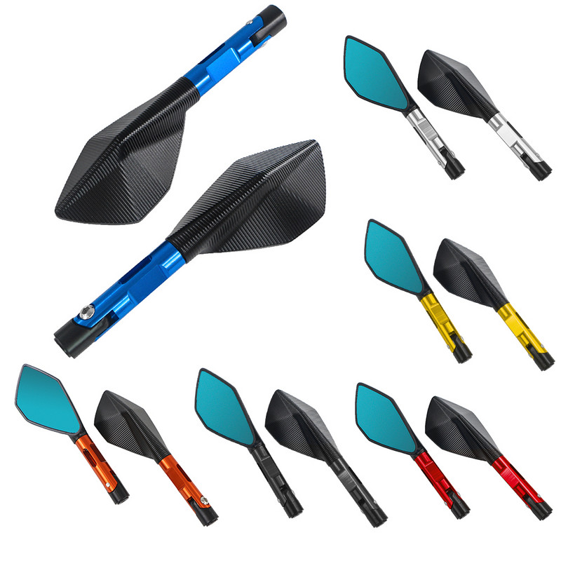 Mootorratta CNC alumiiniumist tahavaatepeeglid küljepeegel YAMAHA MT07 jaoks Honda jaoks Ducati jaoks Kawasaki Z750 Z900 Z800 jaoks