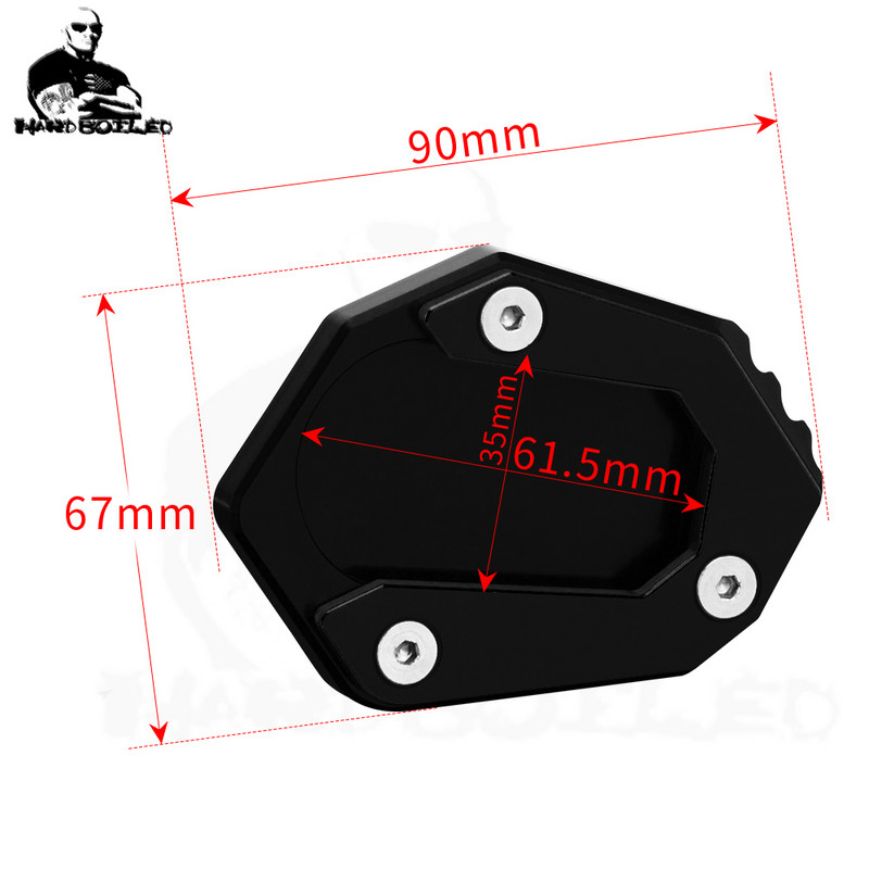 f850gs mootorratta tugijalg Külgjalg Suurendage pikendust BMW f 850gs 850 gs seiklus f850 gsa 2018 2019 2020 2021 2022 jaoks