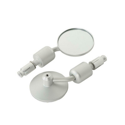 Motociklo universalus CNC aliuminio galinis vaizdas 3 colių rankenos galas 7/8 colių veidrodžiai, skirti Kawasaki Yamaha Honda Suzuki motociklo smulkintuvui