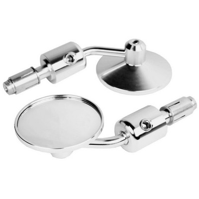 Motociklo universalus CNC aliuminio galinis vaizdas 3 colių rankenos galas 7/8 colių veidrodžiai, skirti Kawasaki Yamaha Honda Suzuki motociklo smulkintuvui