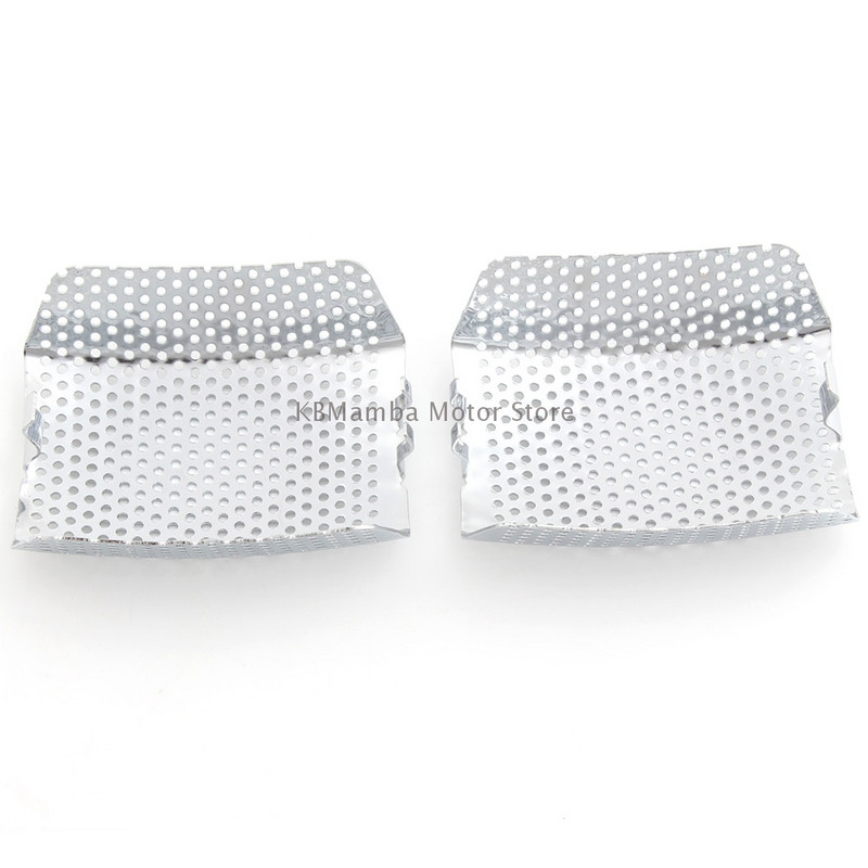 Mootorratta must/kroom esipidurisadulate komplekt Harley Touring Road King Electra Glide CVO Ultra Classic V-Rod jaoks